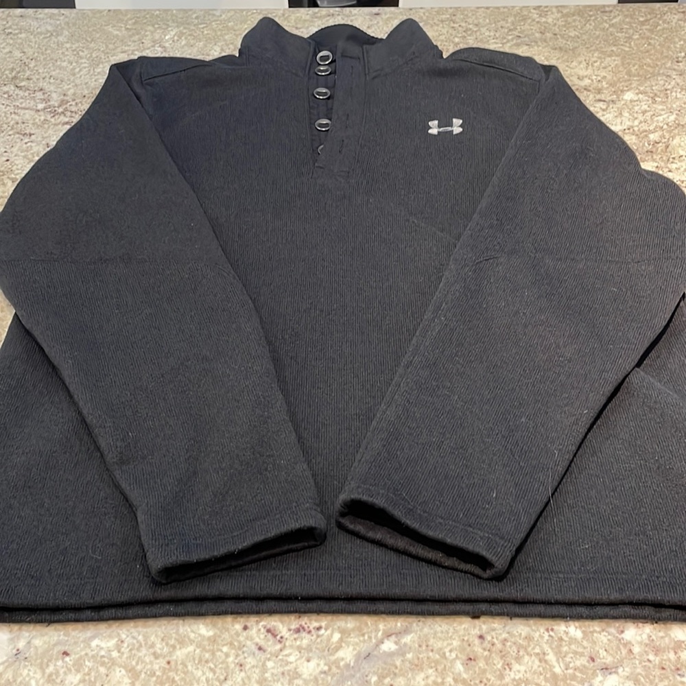 2XL XXL Black Under Armour Sweater